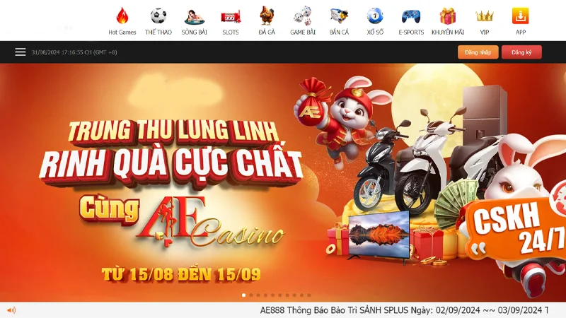 Trang chủ AE888 là địa chỉ cá cược trực tuyến uy tín được phát triển trên khắp thế giới