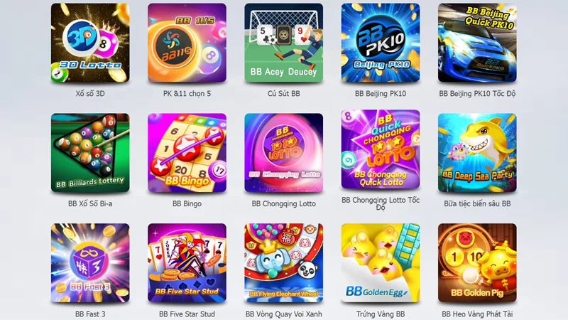 Mỗi trò chơi tại AE888 đều hấp dẫn thành viên