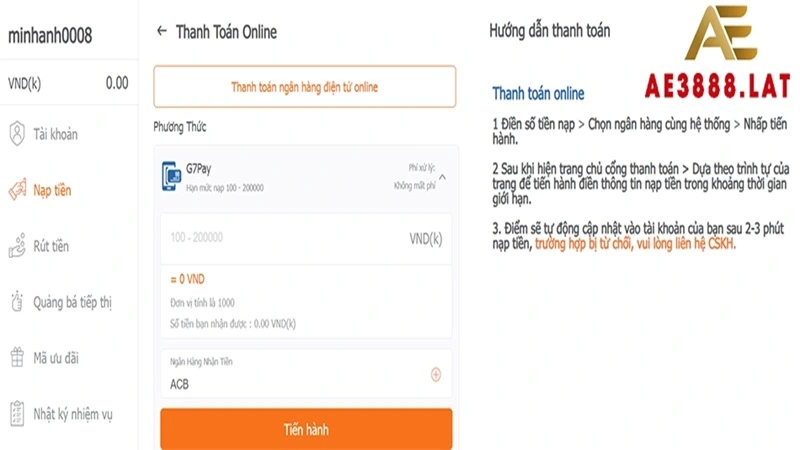 Thanh toán xong cần chụp màn hình hóa đơn