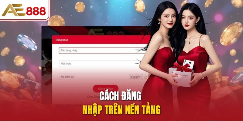 Cách đăng nhập trên nền tảng