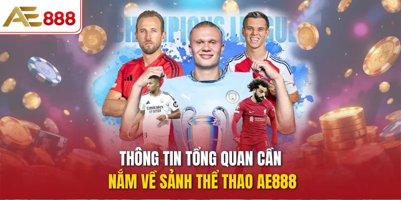 Thông tin tổng quan cần nắm về sảnh Thể Thao AE888