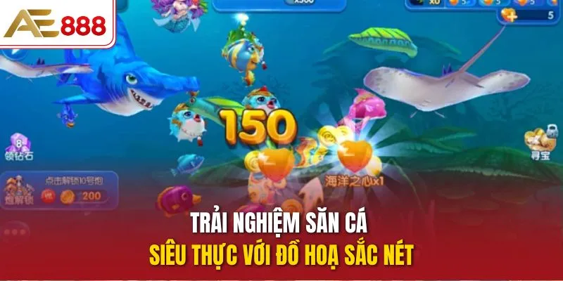 Trải nghiệm săn cá siêu thực với đồ hoạ sắc nét
